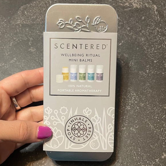 Scentered Wellbeing Ritual Aromatherapy Mini Balms Tin - Picture 1 of 5